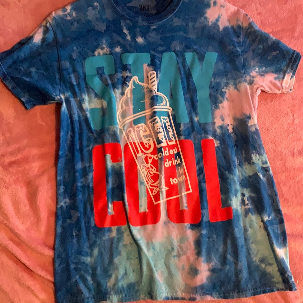 blue icee shirt size medium for $7